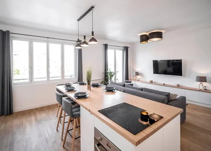 Lägenhet Appt Vue Sur Le Port De Caen/ Centre Premium *