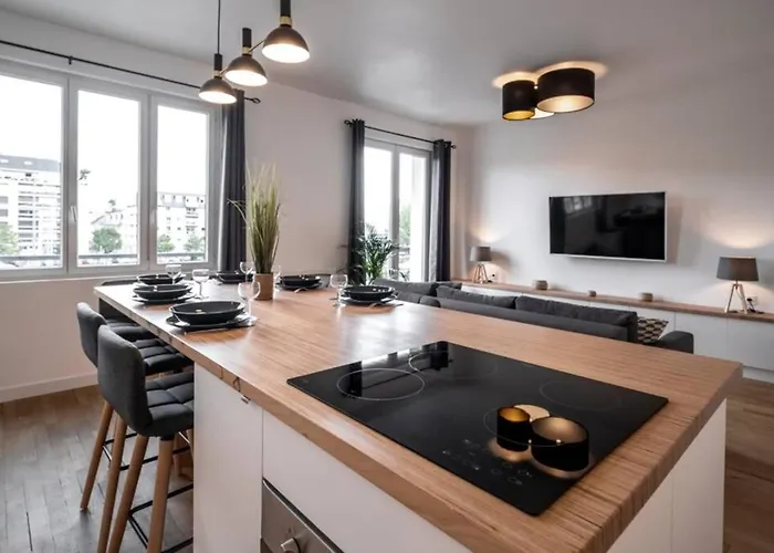 Lägenhet Appt Vue Sur Le Port De Caen/ Centre Premium *